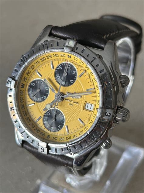 breitling chronomat longitude gmt 1999|Breitling Chronomat 41 two tone.